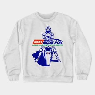 AN Blue fox Crewneck Sweatshirt